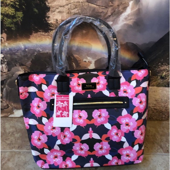 TRINA TURK FLORAL TOTE BAG - Picture 6 of 11